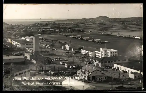 AK La Jes, Vista Parcial do Aeroporto das Lages