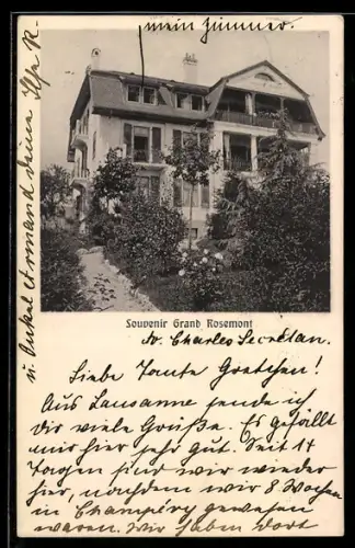 AK Lausanne, Hotel Grand Rosemont