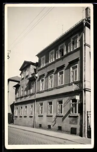 Foto-AK Weimar / Thür., Häuser in der Friedrich-Naumann-Strasse 3 und 5