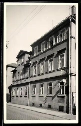 Foto-AK Weimar /Thür., Wohnhaus in der Friedrich-Naumann-Str. 3 und 5