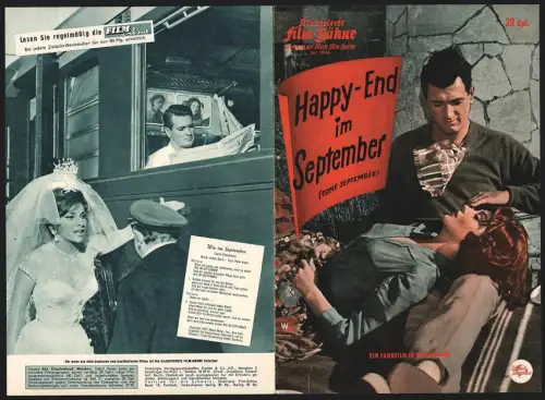 Filmprogramm IFB Nr. 5964, Happy-End im September, Gina Lollobrigida, Rock Hudson, Regie: Robert Mulligan