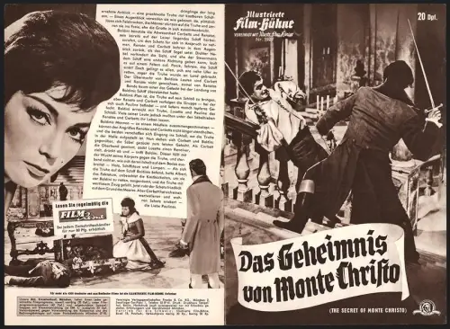 Filmprogramm IFB Nr. 5929, Das Geheimnis von Monte Christo, Adam Carter, Regie: Monty Berman