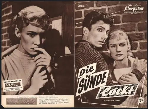 Filmprogramm IFB Nr. 6295, Die Sünde lockt, Jennifer West, Richard Evans, Regie: Richard Rush