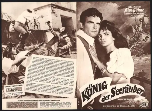 Filmprogramm IFB Nr. 5874, König der Seeräuber, Steve Reeves, Valerie Lagrange, Regie: Andre De Toth