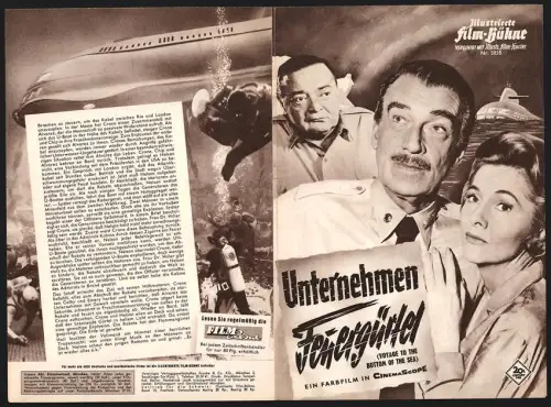 Filmprogramm IFB Nr. 5858, Unternehmen Feuergürtel, Walter Pedgeon, Joan Fontaine, Regie: Irwin Allen