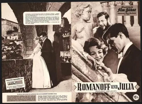 Filmprogramm IFB Nr. 5649, Romanoff und Julia, Peter Ustinov, Sandra Dee, Regie: Peter Ustinov