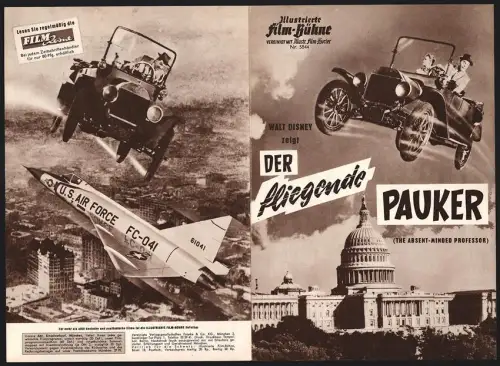 Filmprogramm IFB Nr. 5844, Der fliegende Pauker, Nancy Olsen, Fred MacMurray, Regie: Robert Stevenson, Walt Disney