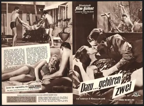 Filmprogramm IFB Nr. 5839, Dazu gehören zwei, Hauptdarsteller Dolores Hart, George Hamilton, Regie: Henry Levin