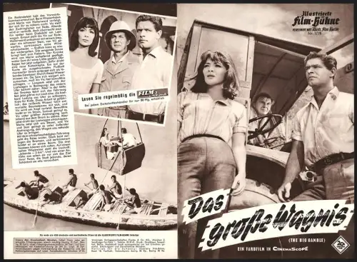 Filmprogramm IFB Nr. 5778, Das grosse Wagnis, Stephen Boyd, Juliette Greco, Regie: Richard Fleischer