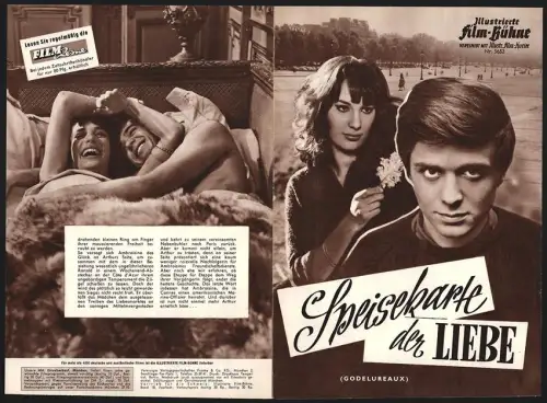 Filmprogramm IFB Nr. 5653, Speisekarte der Liebe, Jean-Claude Brialy, Bernadette Lafont, Regie: Claude Chabrol