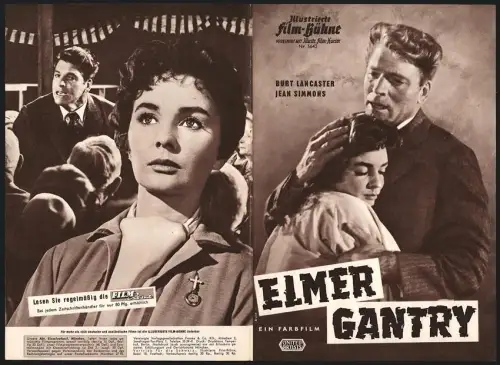 Filmprogramm IFB Nr. 5643, Elmer Gantry, Burt Lancaster, Jean Simmons, Regie: Richard Brooks