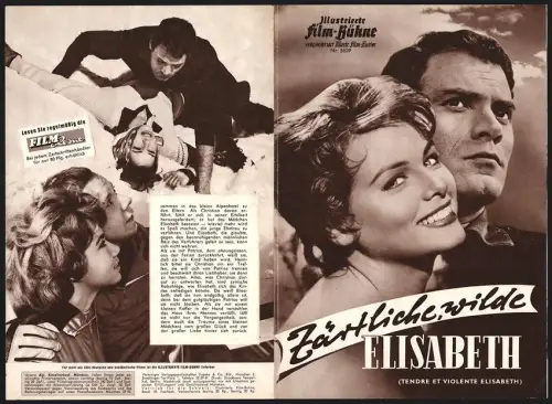 Filmprogramm IFB Nr. 5639, Zärtliche wilde Elisabeth, Christian Marquand, Lucile Saint-Simon, Regie: Henri Decoin
