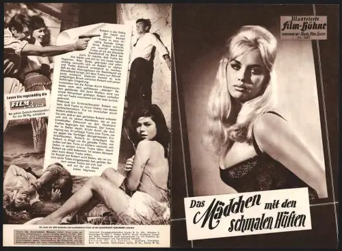 Filmprogramm IFB Nr. 5631, Das Mädchen mit den schmalen Hüften, Hannelore Elsner, Claus Wilcke, Regie: Johannes Kai