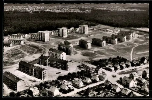 AK Sprendlingen /Offenbach, Neue Wohnstadt am Hirschsprung, Luftbild