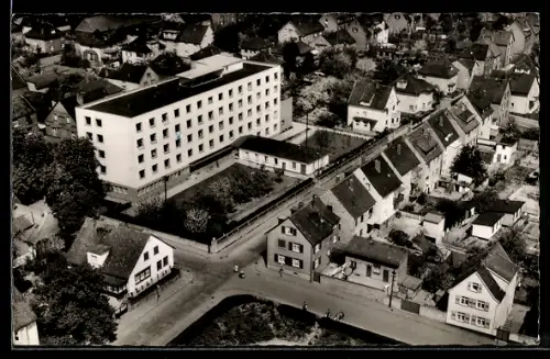 AK Flörsheim am Main, Marienkrankenhaus und umliegende Wohnhäuser