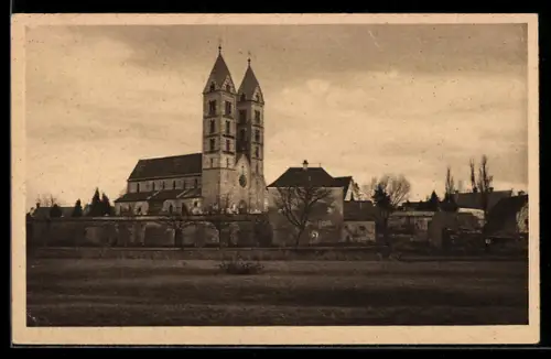 AK Straubing, Gesamtansicht der Kirche St. Peter