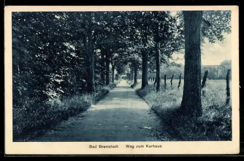 AK Bad Bramstedt, Weg zum Kurhaus