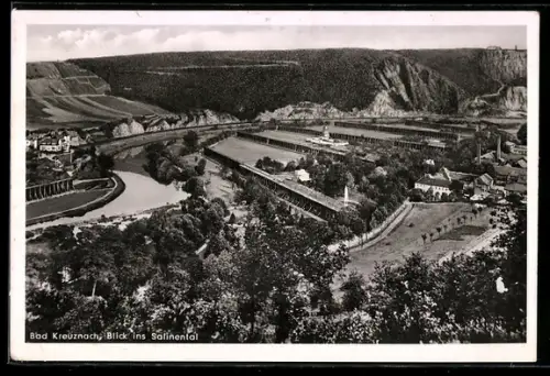 AK Bad Kreuznach, Blick ins Salinental