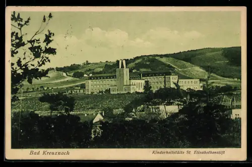AK Bad Kreuznach, Kinderheilstätte St. Elisabethenstift