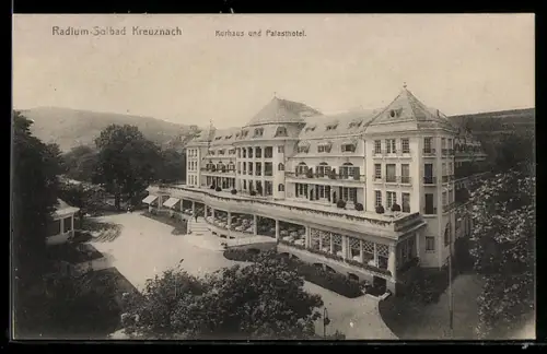 AK Bad Kreuznach, Kurhaus und Palasthotel