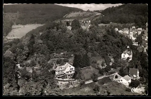 AK Lindenfels i. Odw., Hotel Haus Luginsland