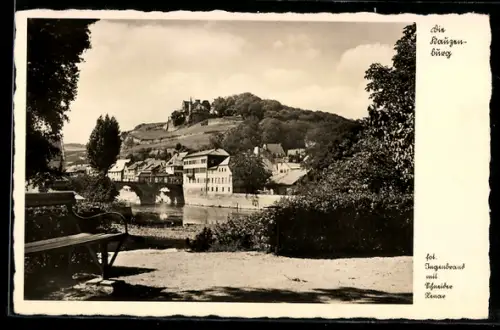 AK Bad Kreuznach, Die Kauzenburg
