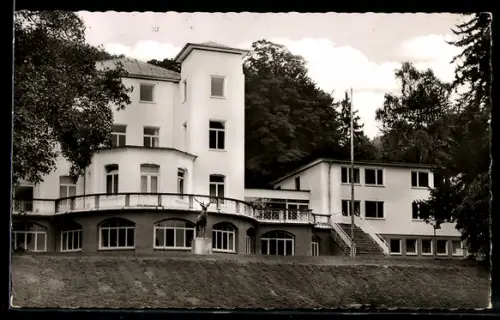 AK Alsbach, Partie am Sanatorium Hirschpark