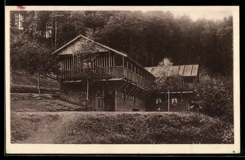 AK Bicken /Dillkreis, Land-Jugendheim Dennoch