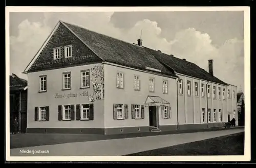 AK Niederjosbach, Gasthaus Zum grünen Tal