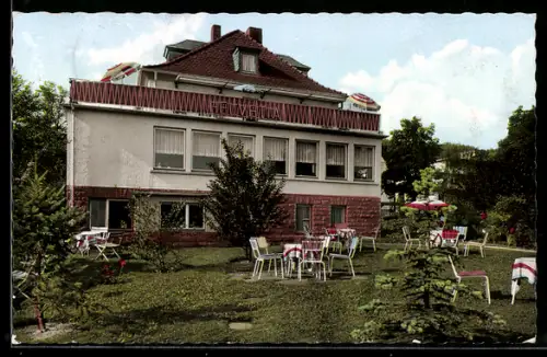 AK Bad Orb, Hotel garni Helvetia, Lindenallee 19