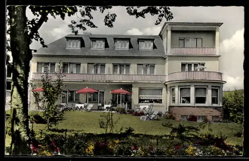 AK Bad Orb, Hotel Haus Marina, Lindenallee