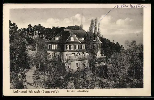 AK Alsbach /Bergstrasse, Kurhaus Schlossberg
