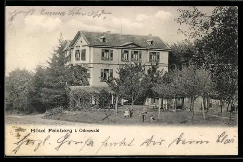 AK Reichenbach i. Odenwald, Hotel Felsberg