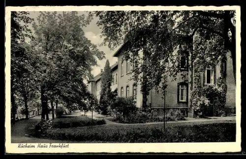 AK Weilmünster i. Ts., Kurheim Haus Frankfurt, Kindersanatorium