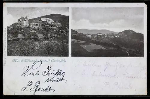 AK Lindenfels, Kur- & Wasserheilanstalt, Panorama