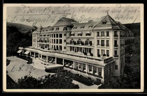 AK Bad Kreuznach, Kurhaus mit Strassenpartie