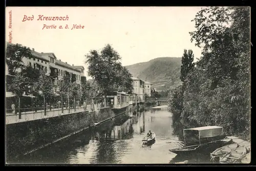 AK Bad Kreuznach, Partie an der Nahe