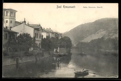 AK Bad Kreuznach, Nahe, Kaiserau und Haardt