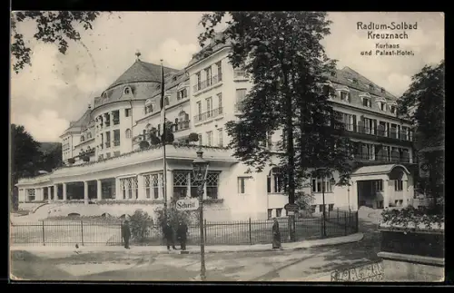 AK Bad Kreuznach, Kurhaus und Palast-Hotel