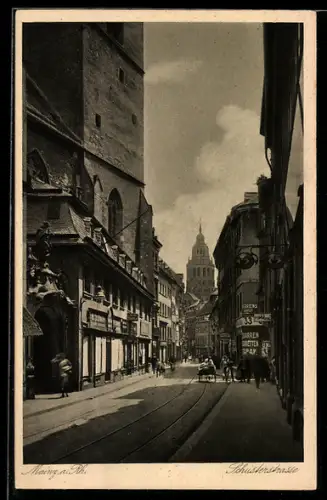 AK Mainz a. Rh., In der Schusterstrasse