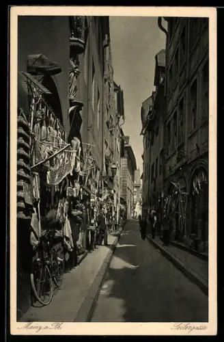 AK Mainz a. Rh., In der Seilergasse