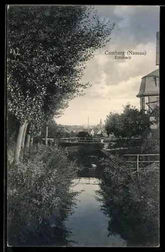 AK Camberg /Nassau, Am Emsbach
