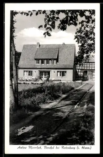 AK Borchel bei Rotenburg, Gasthof Antjes Moorhof