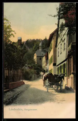 AK Lindenfels, In der Burgstrasse