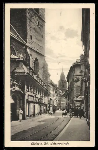 AK Mainz a. Rh., In der Schusterstrasse