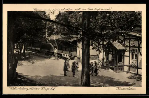 AK Kragenhof, Walderholungsstätten, Kinderstation