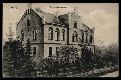 AK Alzey, Blick zur Haushaltungsschule
