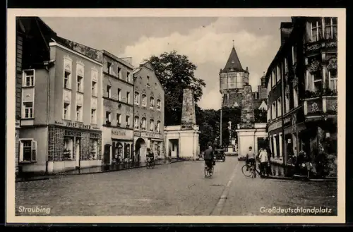 AK Straubing, Strassen am Grossdeutschlandplatz
