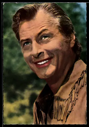 AK Lex Barker in Winnetou, II. Teil, Karl May