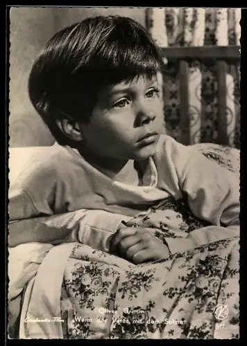 AK Schauspieler Oliver Grimm als Kinderdarsteller